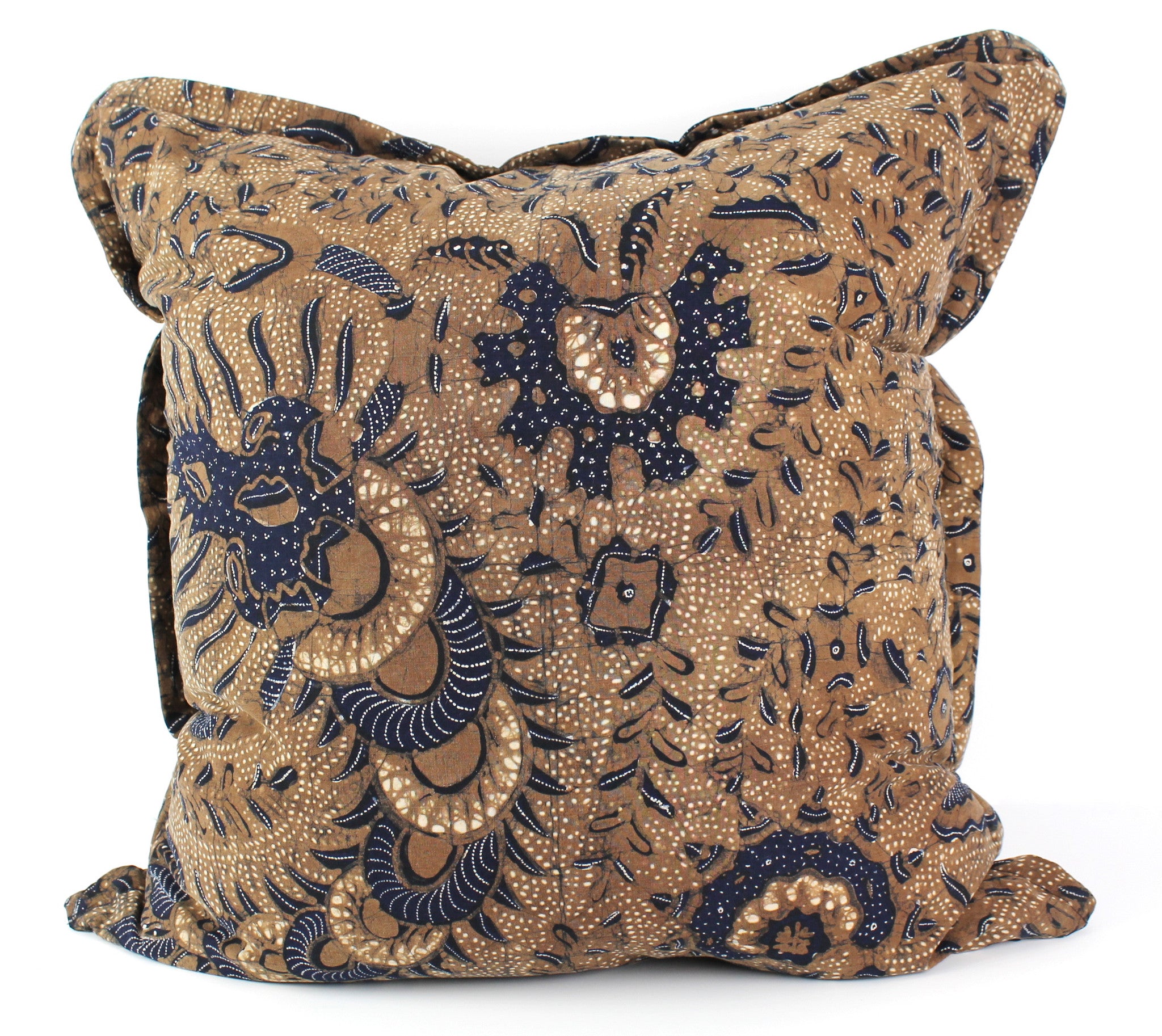 antique batik pillow