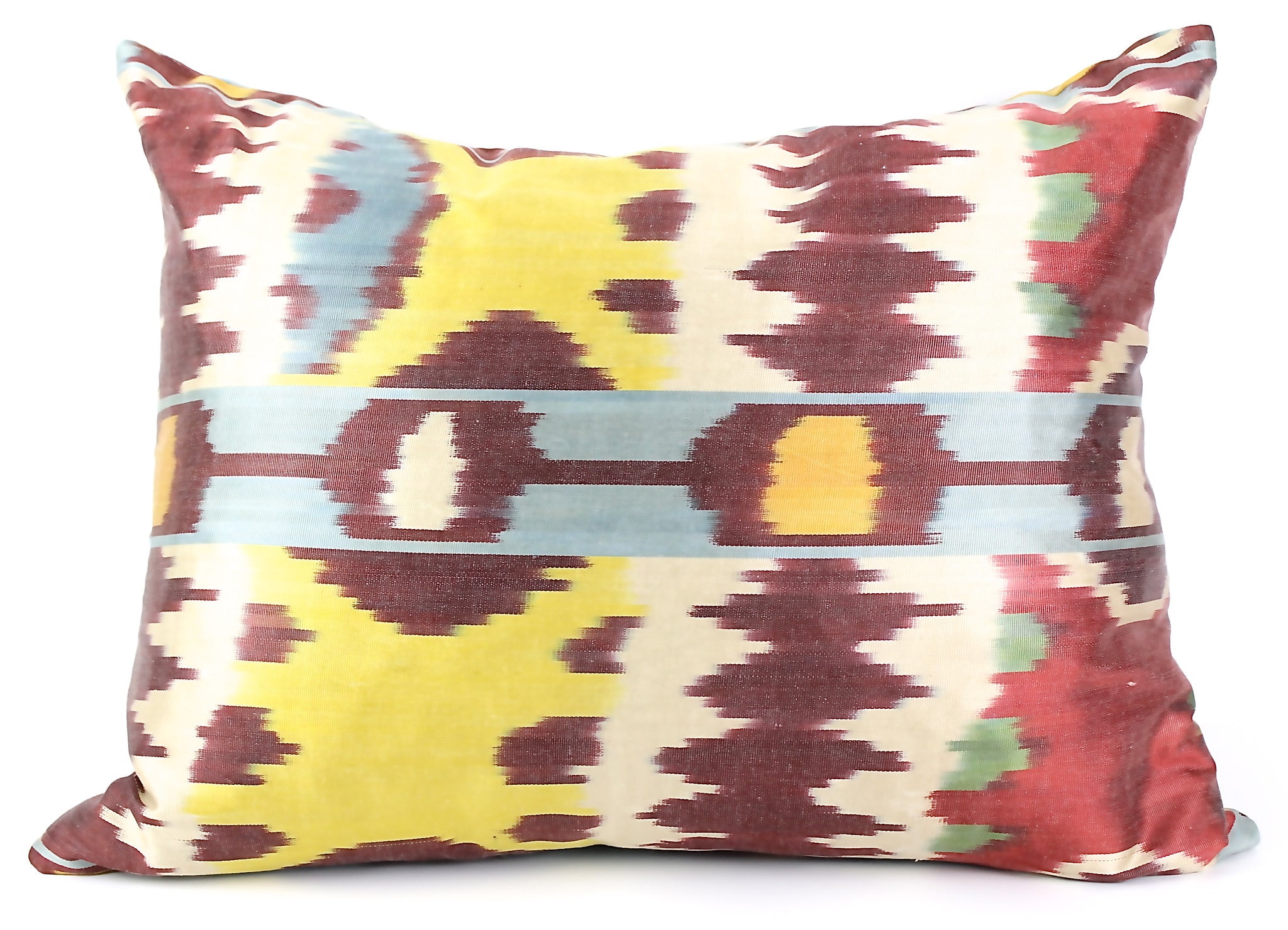 Uzbek silk pillow
