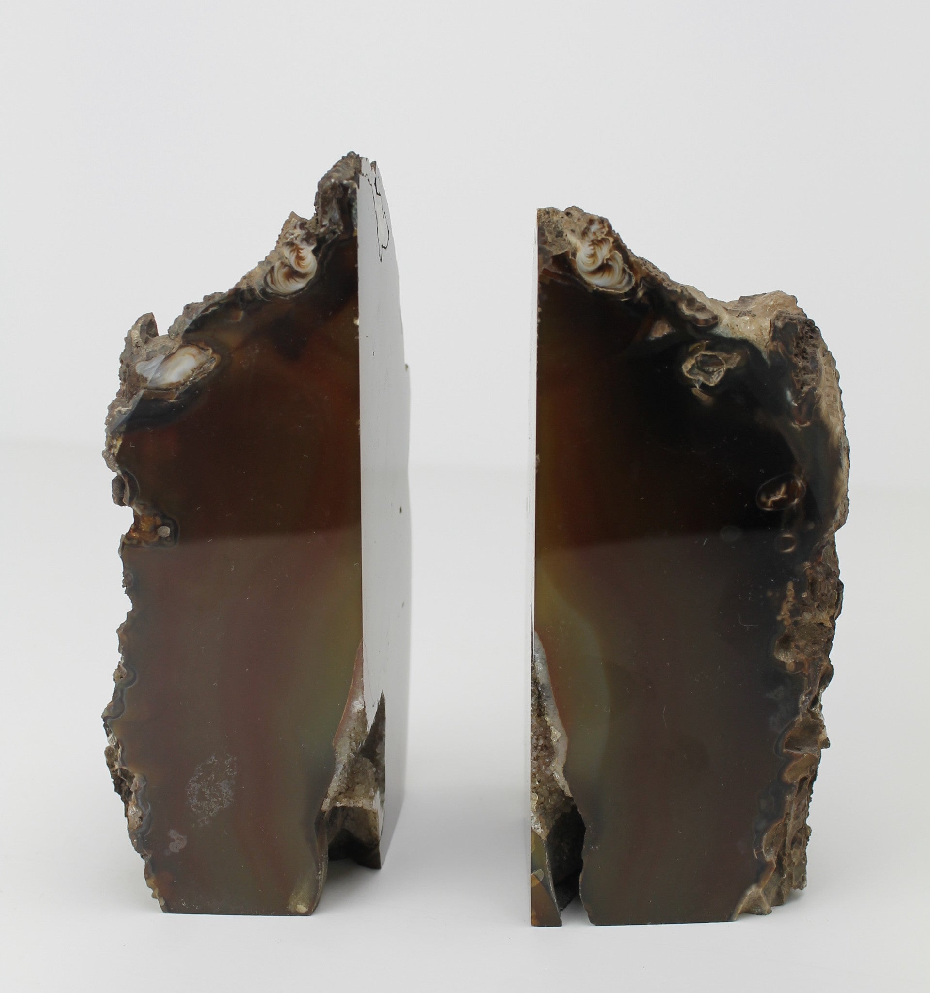 Agate Bookends